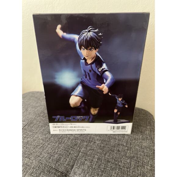 Blue Lock Isagi Yoichi Blue Lock Eleven Prison Figure Banpresto US Seller - Picture 2 of 3